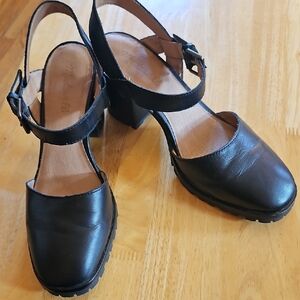 Madewell Claudie Heeled Lugsole Mary Janes